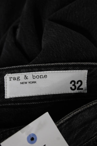 Rag & Bone Mens Straight Black Jeans Size 32