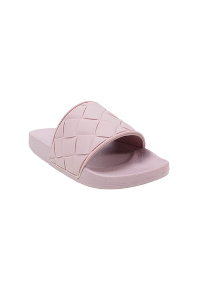 Vince Unisex Adults Solid Slide On Sandals Pink Size W9 M7