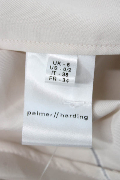 Palmer//Harding Womens Kaftan Shirt Dress Beige Striped 100% Viscose Size 0