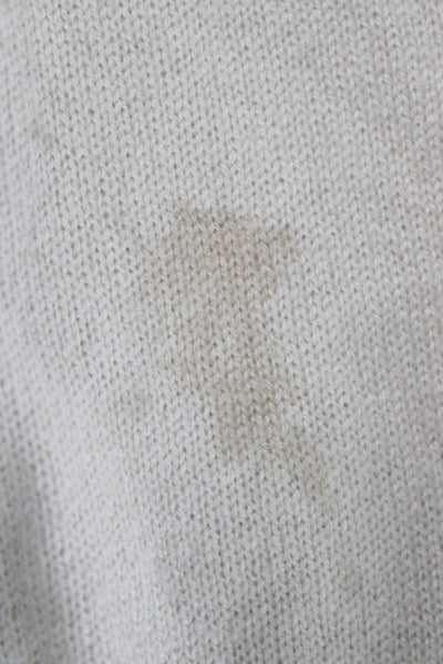 Everlane Women Beige 100% Cashmere Crew Neck Pullover Sweater Size S