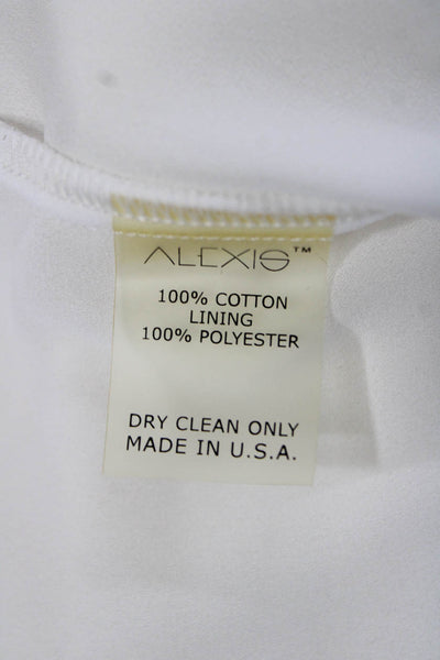 Alexis Womens Bohemian V-Neck Long Sleeve Cotton Blouse Size XS