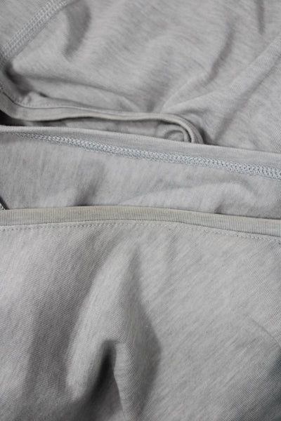 Outdoor Voices Womens Gray Basic Jersey Tank Crew Neck Sleeveless Size S