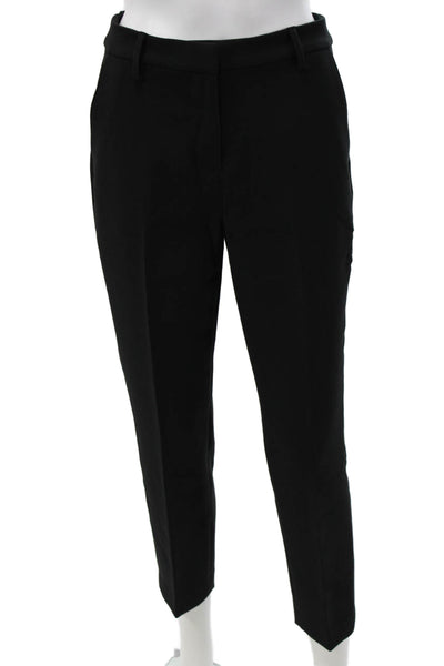 Something Navy Women Ankle Dress Pants Black Size 2