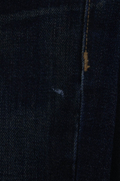 Rag & Bone Womens Skinny Dark Blue Jeans Mid Rise Size 26