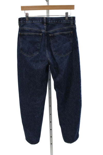 Madewell Womens Mom Tapered Dark Blue Jeans Size 27