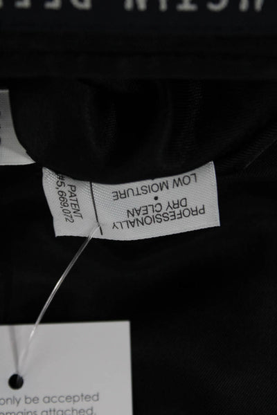Austin Reed Mens Classic Striped Black Suit Jacket Button Long Sleeve Size 42