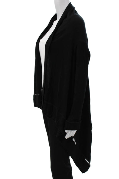 Wolford Unisex Black Wool Cardigan Size S