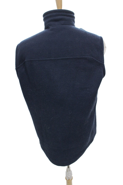 Patagonia Mens Blue Polyester Vest Zip Closure Size L