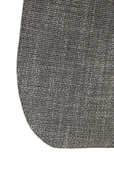 Pal Zileri Mens Sport Coat Gray Check Wool Silk Blend Size 58