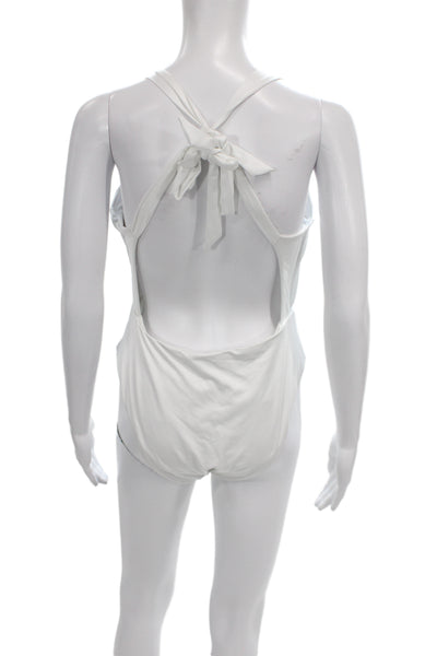 Trina Turk Women One Piece Swimsuit White Size 10