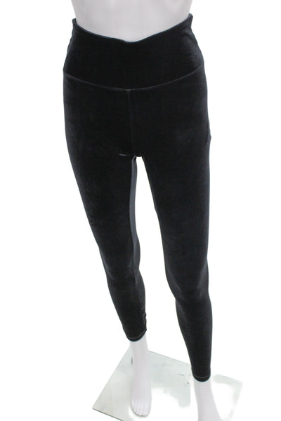 Athleta Womens Ankle Leggings Black Supplex Lycra Size M