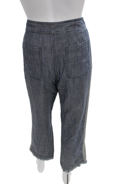 Trina Turk Women Cropped Dark Gray Pants Size 00