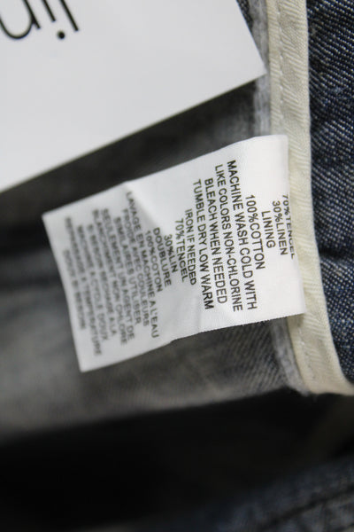 Trina Turk Women Cropped Dark Gray Pants Size 00