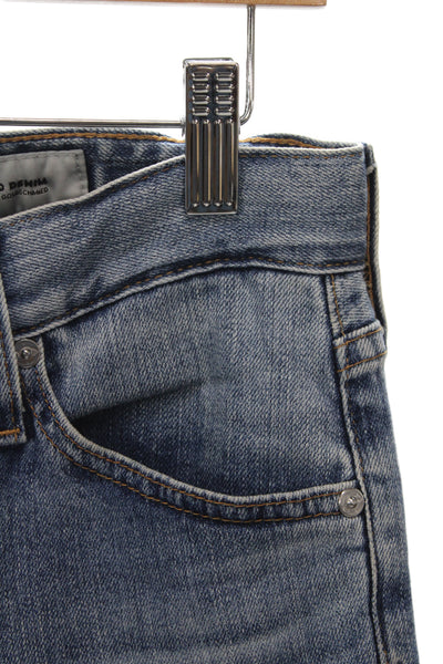 AG Adriano Goldschmied Women Boyfriend Cropped Jeans Blue Petite Size 25