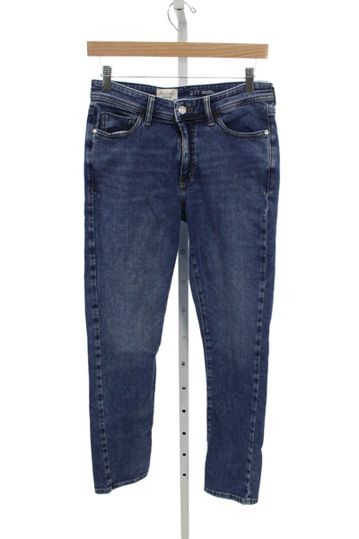 Pilcro Anthropologie Women Straight Dark Blue Jeans Size 27