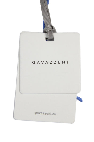 Gavazzeni Italy Womens Leather Tie Up Belt Periwinkle Size OS