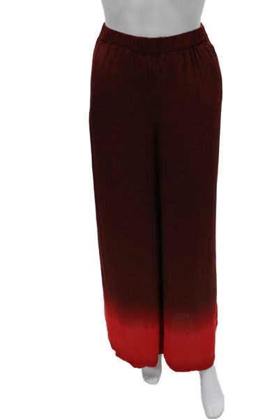 We Wore What Women Dress Pants Brown Viscose Bohemian Size M