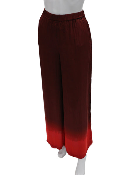 We Wore What Women Dress Pants Brown Viscose Bohemian Size M