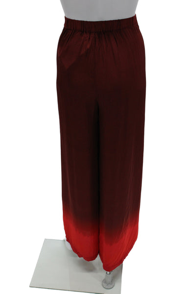 We Wore What Women Dress Pants Brown Viscose Bohemian Size M