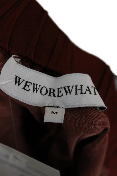 We Wore What Women Dress Pants Brown Viscose Bohemian Size M