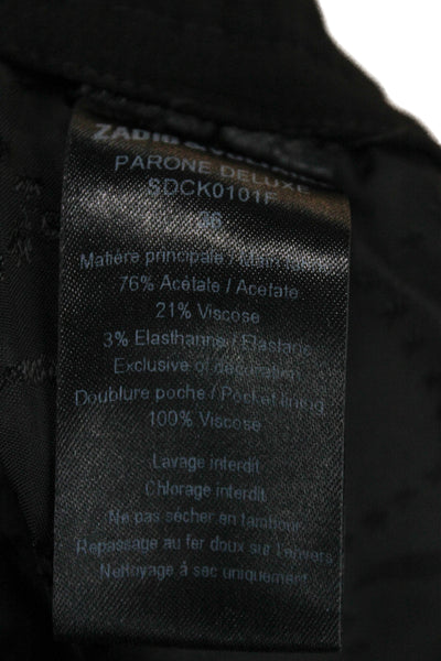Zadig & Voltaire Unisex Dress Pants Black Size 36