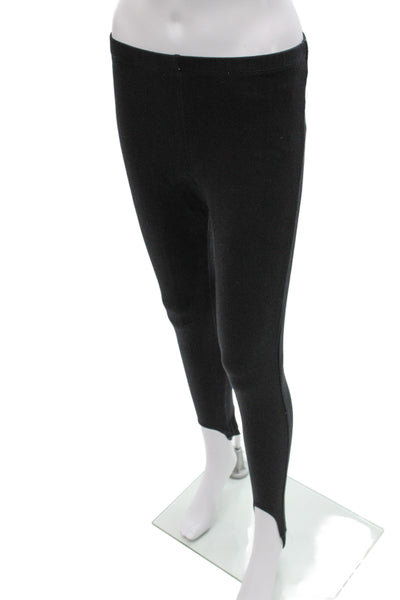 Leset Womens Ankle Leggings Black Size M