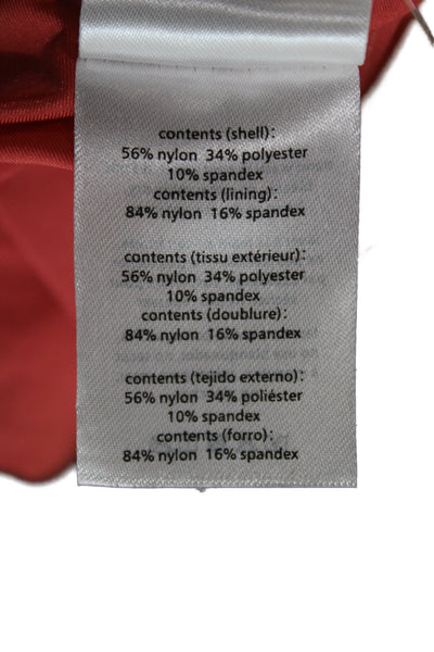 ONIA Womens Red Nylon Bikini Bottom Size XL