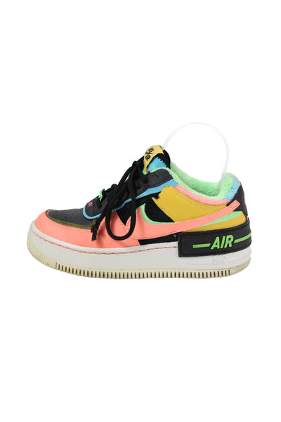 Nike Girls Air Force 1 Shadow SE Solar Flare Atomic Pink Sneakers Shoes Size 5