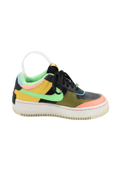 Nike Girls Air Force 1 Shadow SE Solar Flare Atomic Pink Sneakers Shoes Size 5