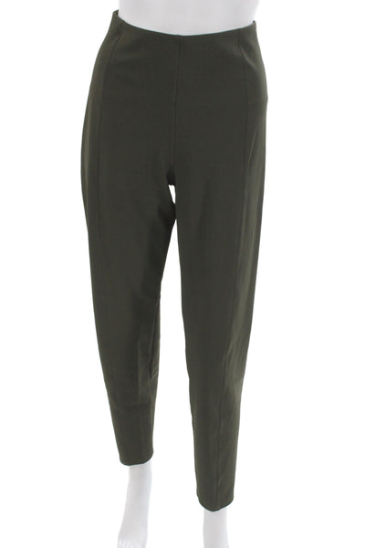 Lululemon Womens High Waisted Pull On Sweatpants Olive Green Size 10