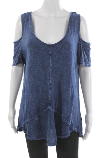 XCVI Womens Short Sleeve Top Size M
