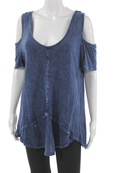 XCVI Womens Short Sleeve Top Size M