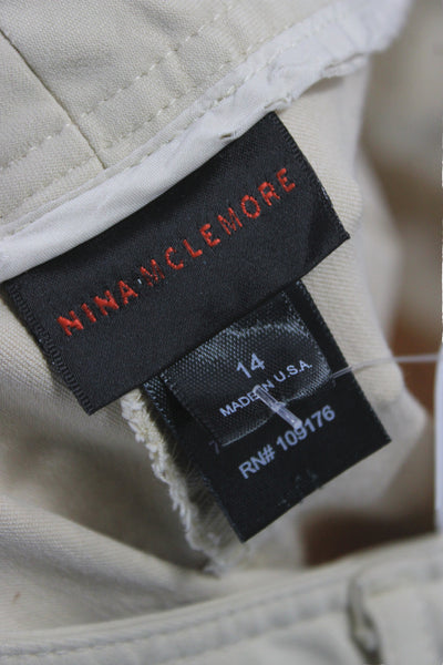 Nina Mclemore Womens Pants Inseam 32 Size 14