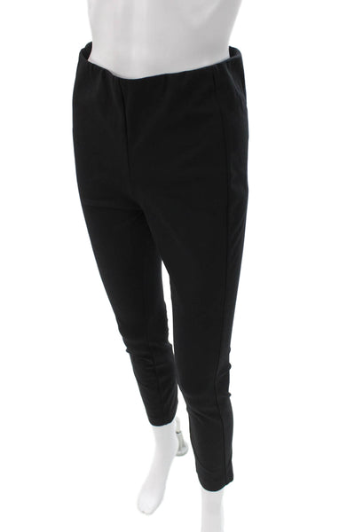 Rag & Bone Womens Ankle Cropped Dress Pants Black Zip Size 4