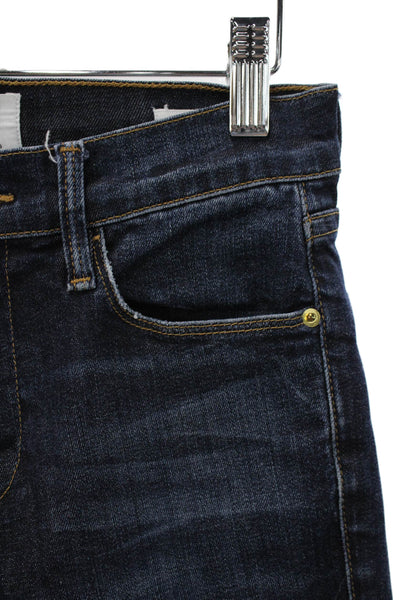 Frame Women Skinny Dark Blue Jeans Size 26