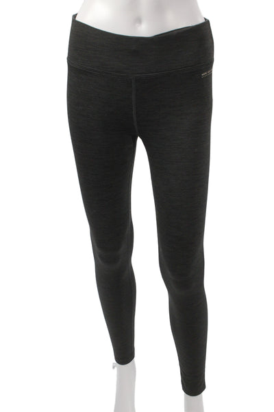 Marc New York Women Ankle Jeggings Dark Gray Designer Polyester Spandex Size S