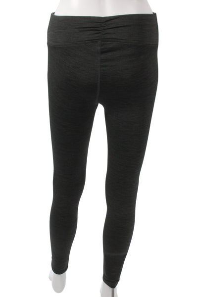 Marc New York Women Ankle Jeggings Dark Gray Designer Polyester Spandex Size S