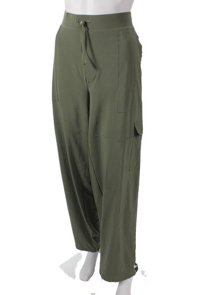 Greyson Mens Cargo Pants Green 86% Polyester 14% Elastane Inseam 32 Size M