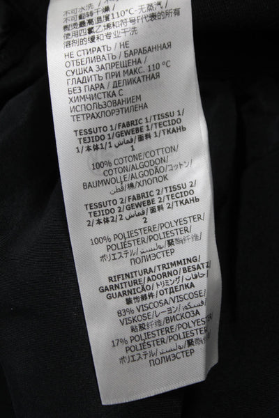 Alexander McQueen Women Fit & Flare T-Shirt Dress Black Size 40