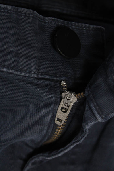 J Brand Mens Straight Jeans Dark Blue Button Closure 92% Cotton Size 28