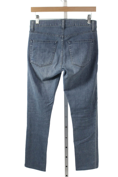 J Brand Unisex Straight Jeans Blue Button Fly Size 28