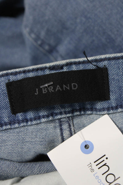 J Brand Unisex Straight Jeans Blue Button Fly Size 28
