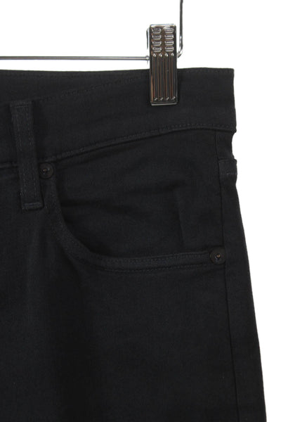 J Brand Unisex Skinny Straight Dark Blue Jeans Button Size 28