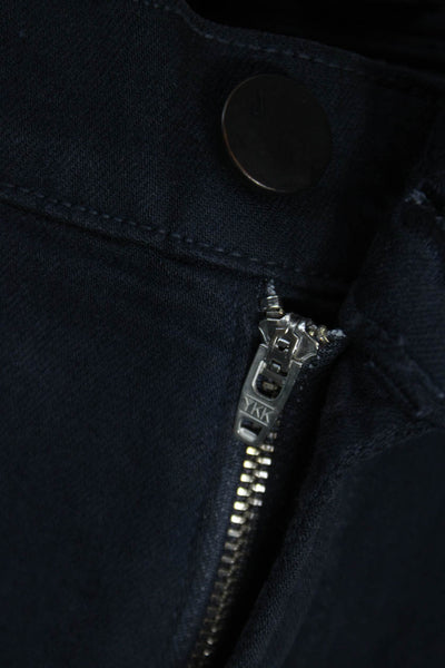 J Brand Unisex Skinny Straight Dark Blue Jeans Button Size 28