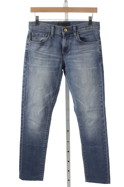 J Brand Unisex Skinny Straight Jeans Blue Size 28