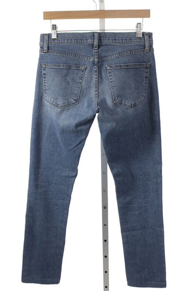 J Brand Unisex Skinny Straight Jeans Blue Size 28