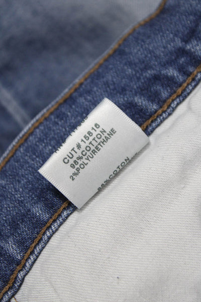 J Brand Unisex Skinny Straight Jeans Blue Size 28