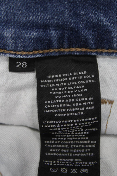 J Brand Unisex Skinny Straight Jeans Blue Size 28