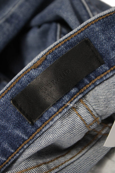 J Brand Unisex Skinny Straight Jeans Blue Size 28