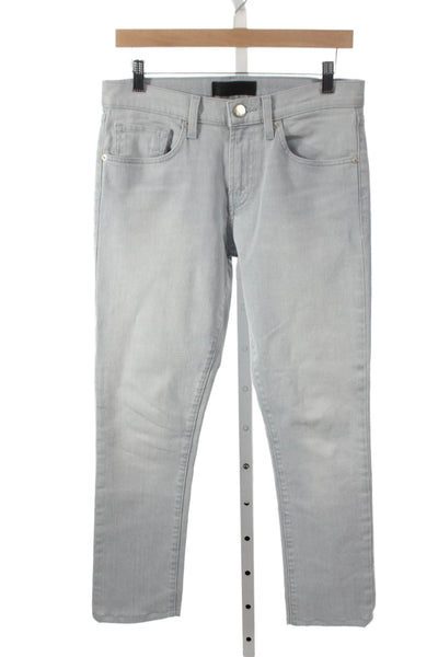 J Brand Unisex Skinny Straight Gray Jeans Size 28